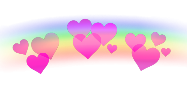 Сердечки на голову