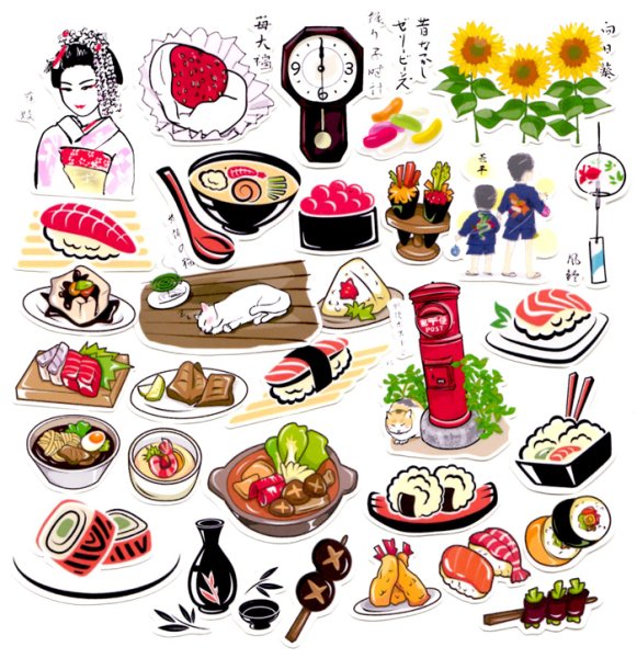 Стикеры еда