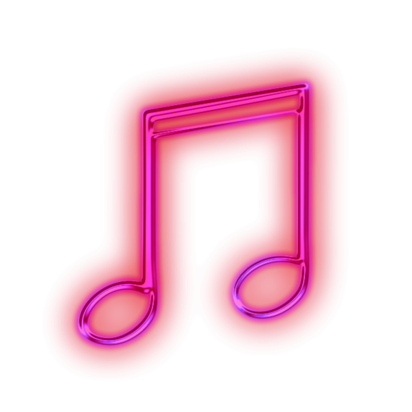 Неоновые полосы на прозрачном фоне