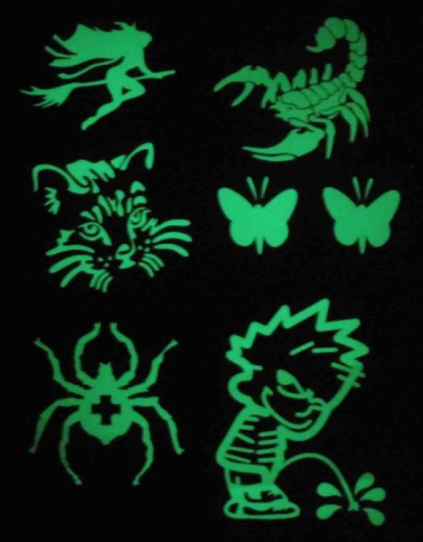 Трафарет ящерицы для стен