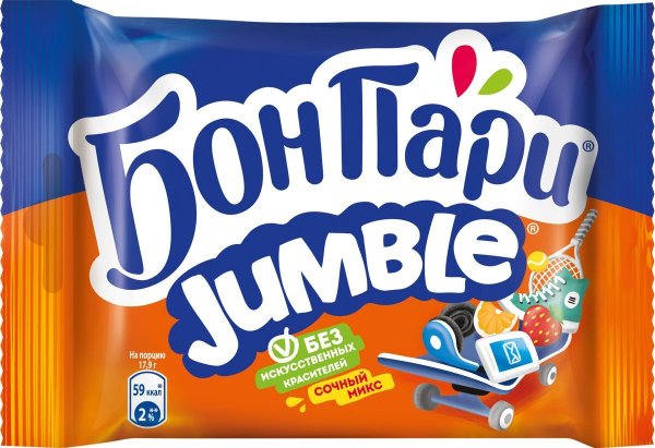Жевательный мармелад "Бон пари" Jumble 40г