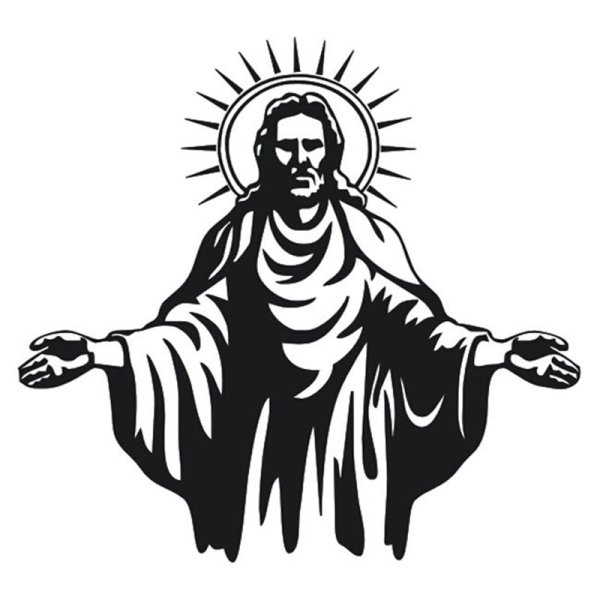 Наклейка Иисус