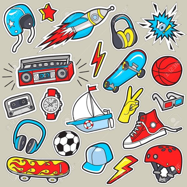 Наклейки симпсоны