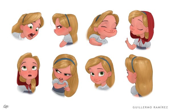 Эмоции персонажей