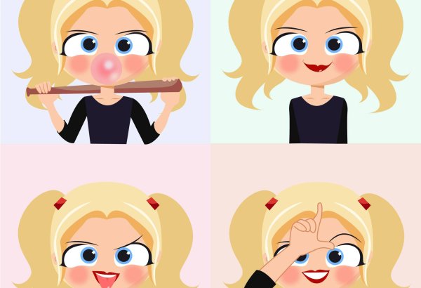 Стикер "эмоции"