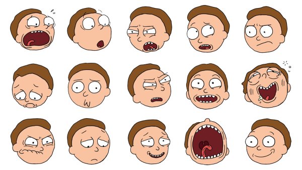 Рик и Морти эмоции Рика