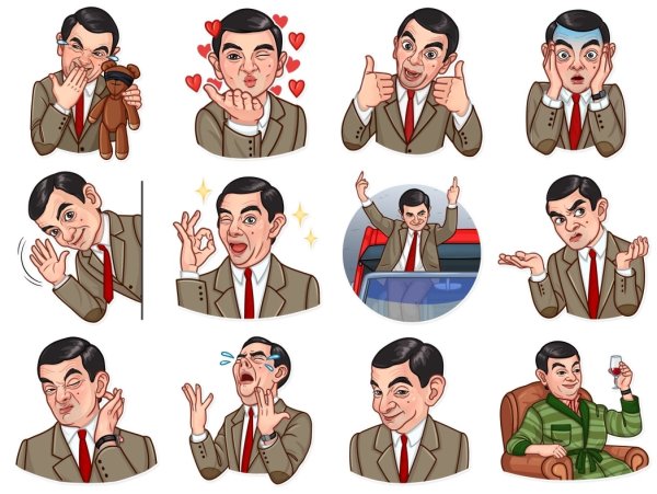 Мистер Бин мультсериал рисунки