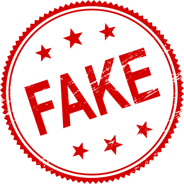 Штамп fake