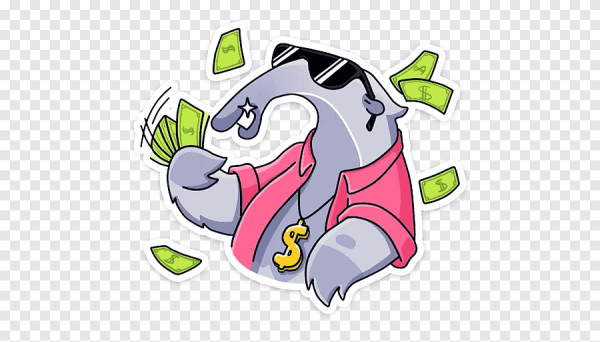 Муравьед стикер