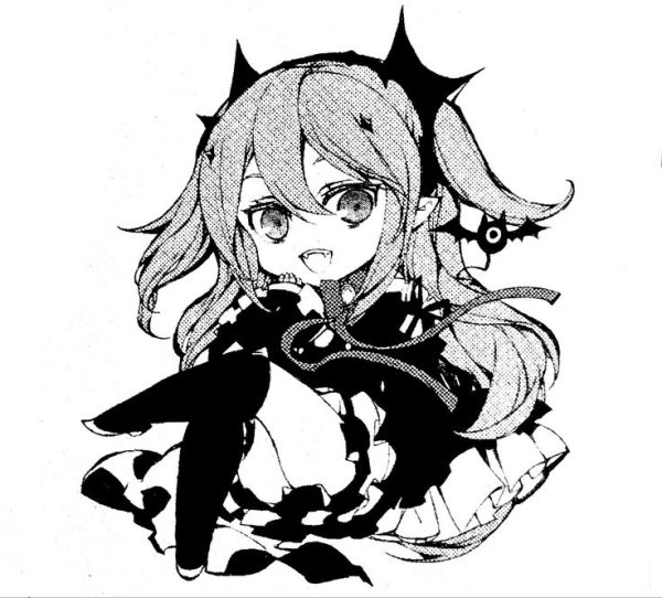 Микаэла Хакуя черно белое