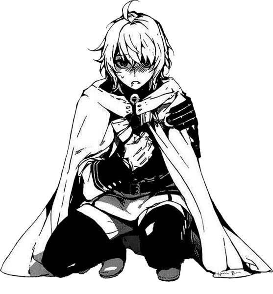 Аниме для срисовки последний Серафим