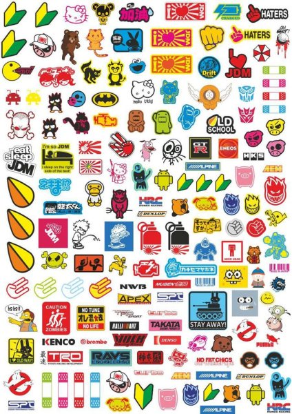 Популярные наклейки