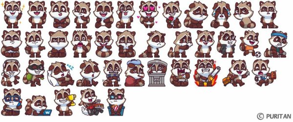 Стикеры ВК для распечатки