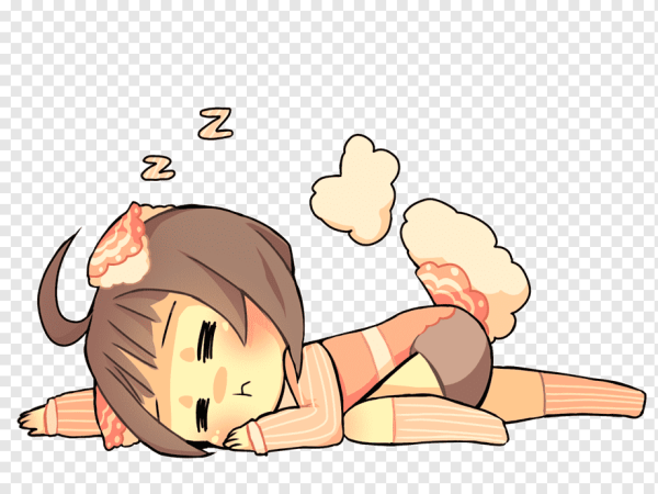 Спящий чибик