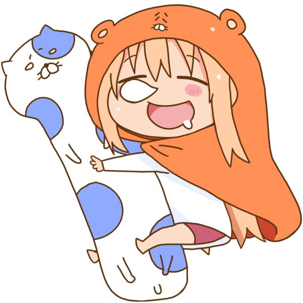 Аниме стикер Умару Чан