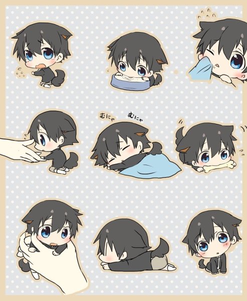 Милые Чиби мальчики