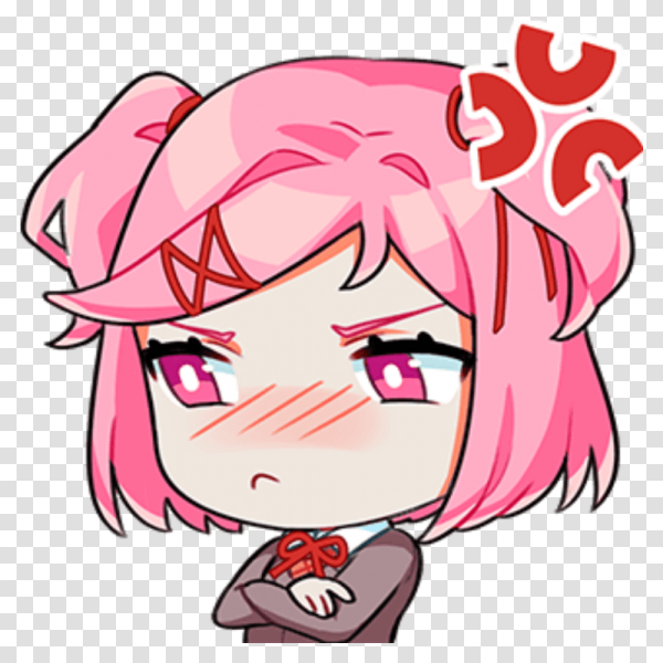 Стикер Нацуки ДДЛК