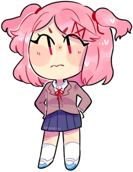 Нацуки доки доки Стикеры