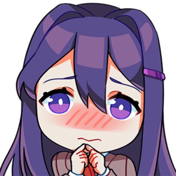 Юри доки доки Стикеры телеграмм