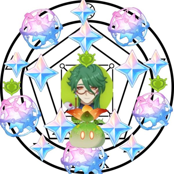 Бай Чжу Геншин арт