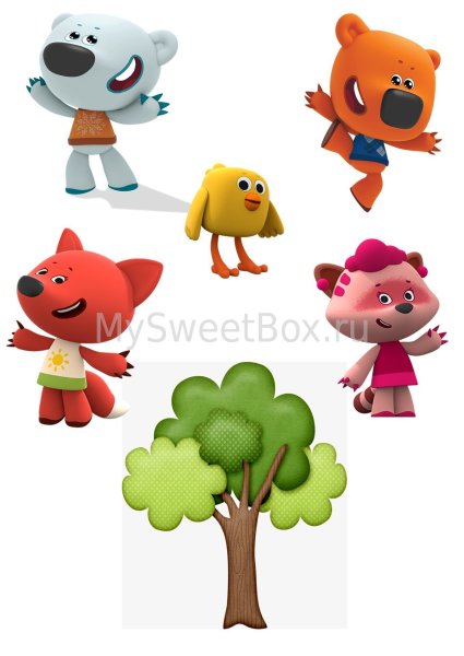 Мимимишки печать на торт