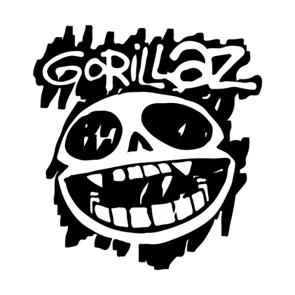 Gorillaz надпись