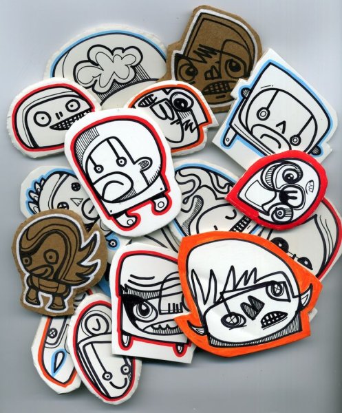 Дизайнерские Стикеры