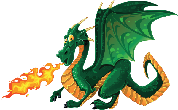 Дракон для резки на плоттере