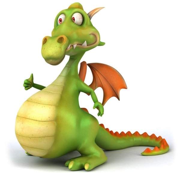 Дракон векторный клипарт