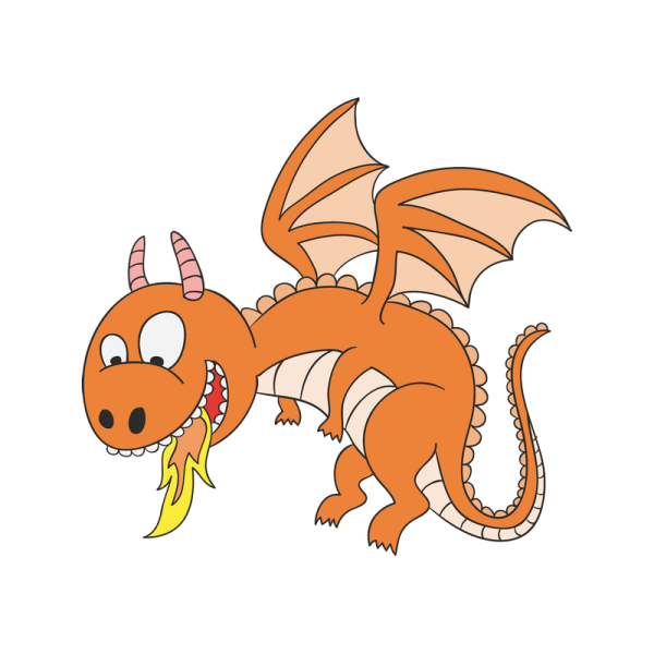 Мультяшные дракончики