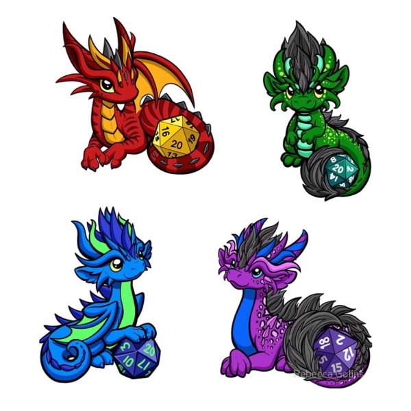 Трафарет дракона