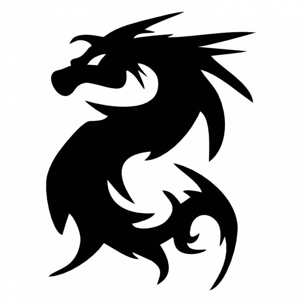 Мультяшный дракончик