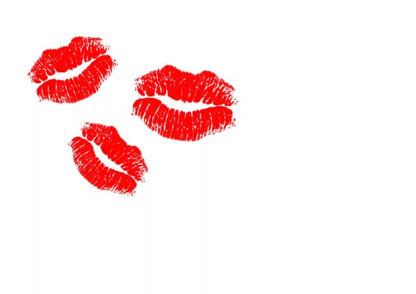 Много поцелуев