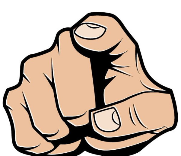 Кулак с указательным пальцем