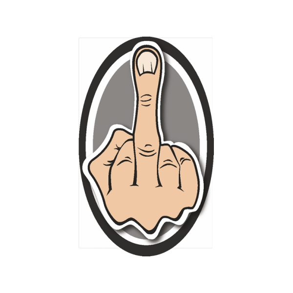 Средний палец жест