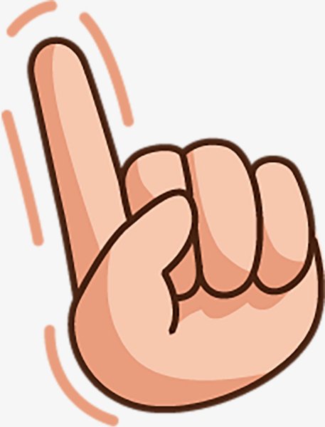 Палец мультяшный