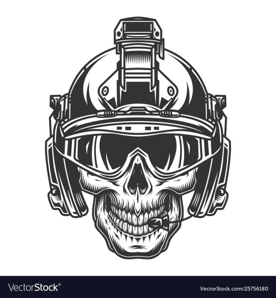 Череп в шлеме спецназа