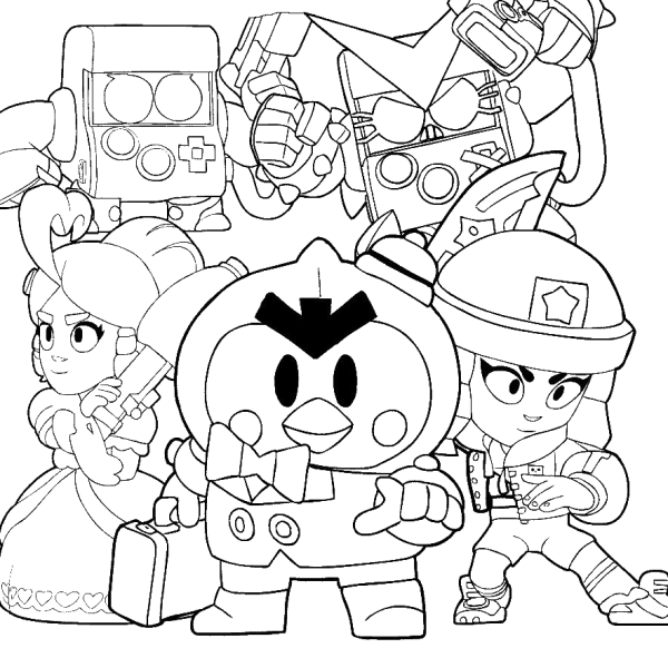 Чёрно-белые картинки