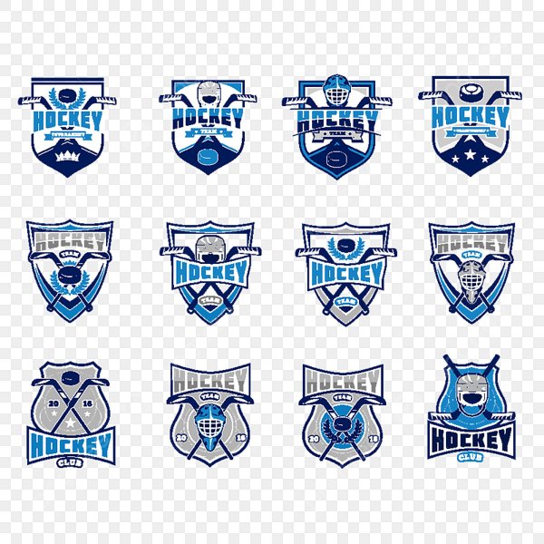 Хоккейная символика вектор