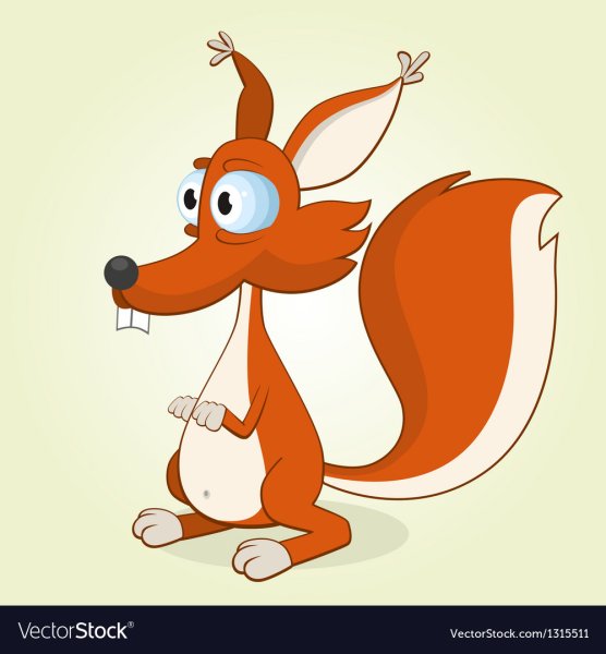 Рыжая белка мульт