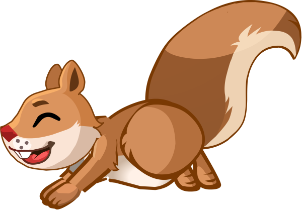 Белка стикер