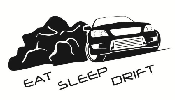 Тест драйв наклейка