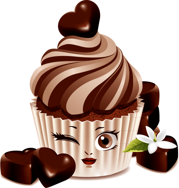 Сладости без фона