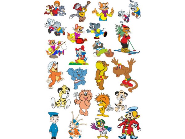 Мультфильные герои советского Союза