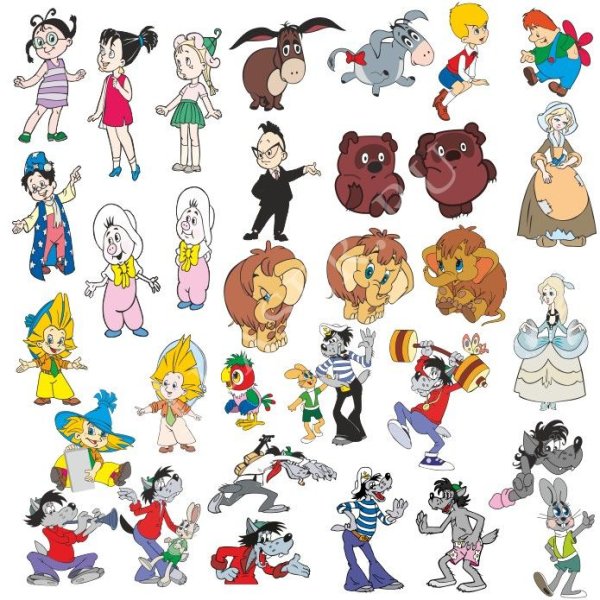 Советские мульт персонажи