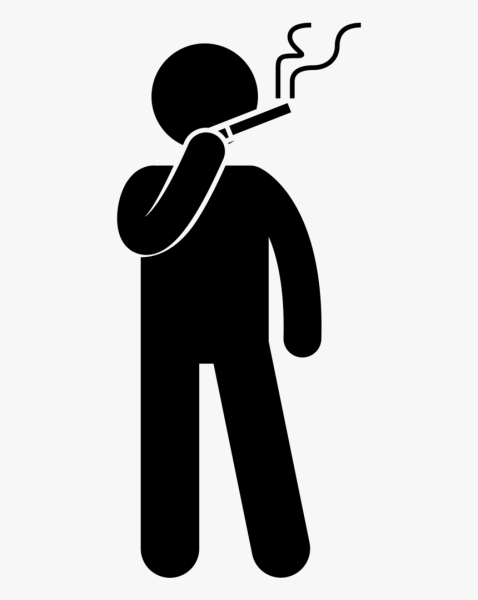 Курящий человечек