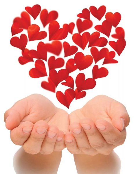 Сердечко руками