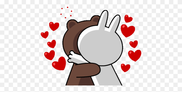 Стикеры влюбленные