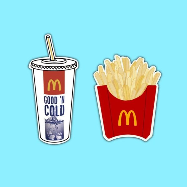 Стикеры Макдоналдс