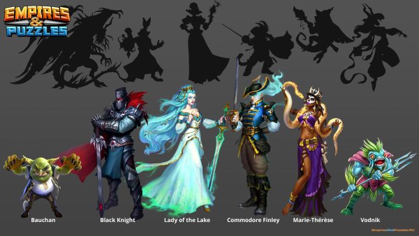 Империя пазлов арты героев